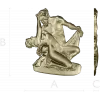 Classical High-Relief "Eternal Embrace" - 3D STL Model for CNC