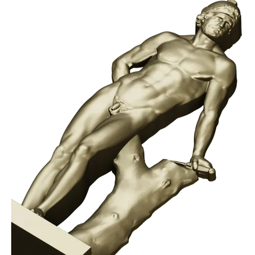 3D модель Марс - скульптурная фигура в формате STL для ЧПУ
