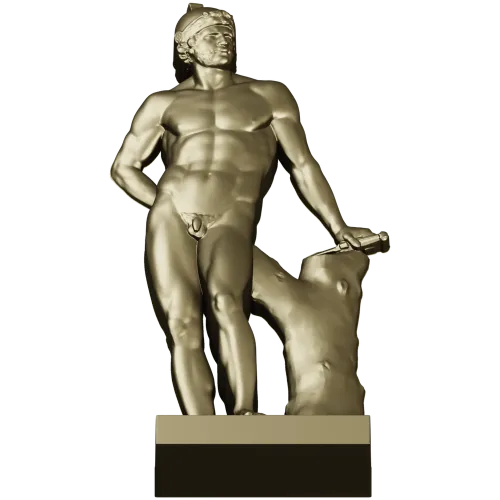 3D модель Марс - скульптурная фигура в формате STL для ЧПУ