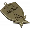 23 February Shield Medal - STL 3D Model for CNC