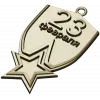23 February Shield Medal - STL 3D Model for CNC