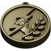 Bolt & Laurel Medallion - STL 3D model for CNC
