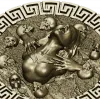 Медальон "Агония" - 3D модель STL для ЧПУ