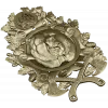 Grizzly Heraldic Crest STL 3D model