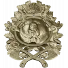 Grizzly Heraldic Crest STL 3D model