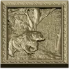 Forest Bear Relief - STL 3D model for CNC carving
