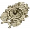 Guardian Bear Crest - high-relief STL 3D model for CNC