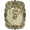 Roaring Bear Plaque STL