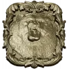 Roaring Bear Plaque STL
