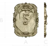 Roaring Bear Plaque STL