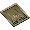 Рельефная панель "Мечеть" - 3D модель STL для ЧПУ