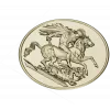 Saint George Medallion STL - high relief 3D model for CNC