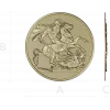 Saint George Medallion STL - high relief 3D model for CNC
