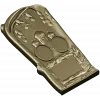 Tomb Plaque with Church Domes - STL 3D Model for CNC