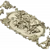 Equestrian Hunt Medallion - STL 3D model for CNC router