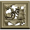 Antique Ewer and Cask Relief - STL 3D Model for CNC
