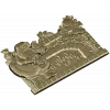 Yuletide Fireplace Relief - STL 3D model for CNC carving