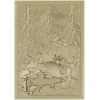 3D модель STL - панно "Пруд с карпом" для ЧПУ