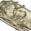 Stag in Forest High-Relief STL for CNC