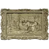 Framed Moose Relief - STL 3D Model for CNC Carving