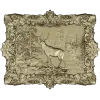 Forest Stag Relief - high-relief STL 3D model for CNC