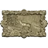 Forest Stag Relief - high-relief STL 3D model for CNC