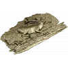 Олень в прыжке - рельефная 3D модель STL для ЧПУ