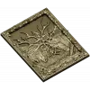 Stag Duel high-relief STL panel for CNC carving