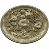 Флоральный медальон - 3D модель STL для ЧПУ