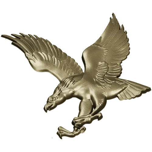 Орёл в атаке - 3D модель STL для ЧПУ