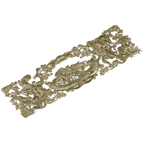 Фриз "Охота" - 3D модель STL для ЧПУ