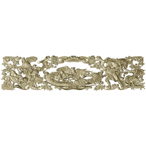 Фриз "Охота" - 3D модель STL для ЧПУ