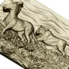Панно "Погоня саванны" - 3D STL модель для ЧПУ