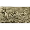 Панно "Погоня саванны" - 3D STL модель для ЧПУ