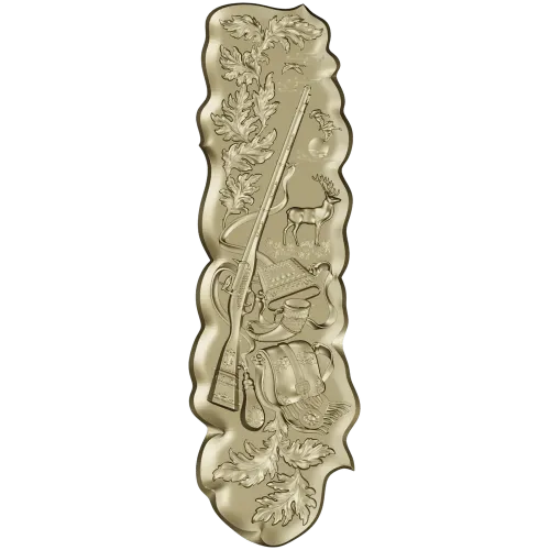 Hunting Trophy Panel - STL 3D model for CNC milling