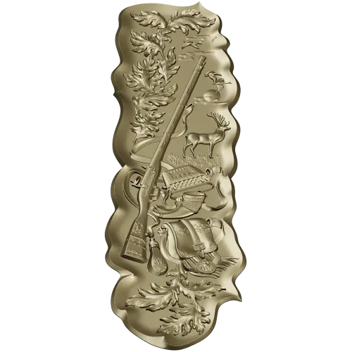 Hunting Trophy Panel - STL 3D model for CNC milling