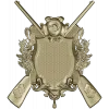 Hunting Crest STL 3D Model for CNC
