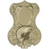 Trout Trophy Shield - STL 3D model for CNC milling