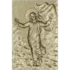 Ascending Christ bas-relief - STL 3D model for CNC milling