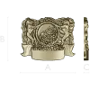 Heraldic Cornucopia Decorative Relief STL