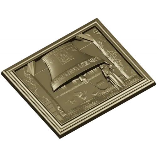Панно "Колокольный зов" - 3D модель STL для ЧПУ
