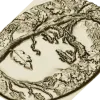 Sylvan Muse Medallion - STL 3D model for CNC router
