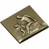Classical Bas-Relief Panel with Putto - STL 3D Model for CNC