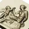 Classical Bas-Relief Panel with Putto - STL 3D Model for CNC