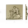 Classical Bas-Relief Panel with Putto - STL 3D Model for CNC