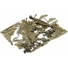 Панно "Танец воинов" - 3D модель STL для ЧПУ
