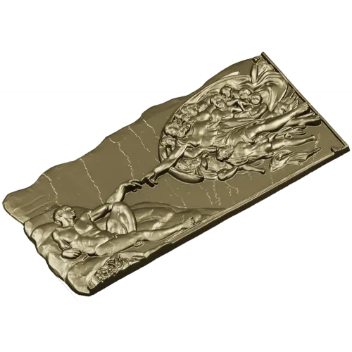Classical Creation bas-relief - 3D STL model for CNC carving