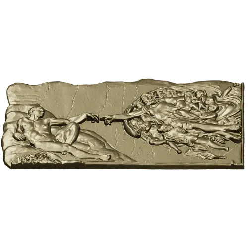 Classical Creation bas-relief - 3D STL model for CNC carving