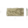 Classical Creation bas-relief - 3D STL model for CNC carving