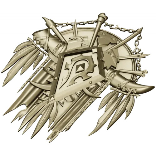 War-Totem Crest - STL 3D Model for CNC